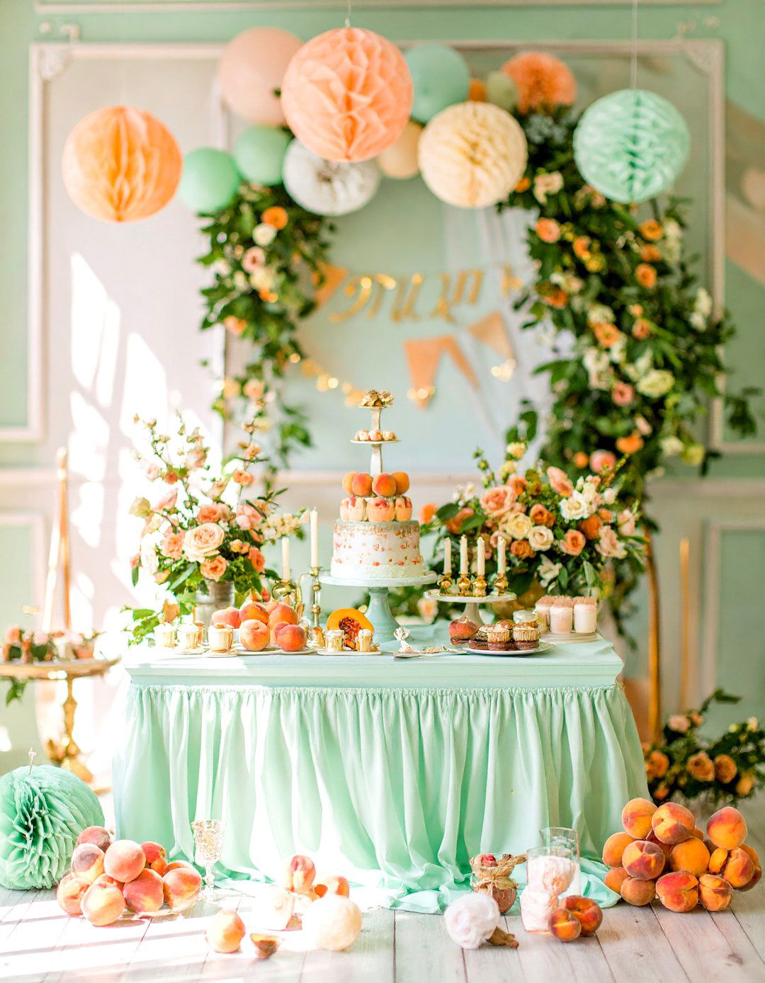 Little Peach Baby Shower - 30 cute baby shower ideas