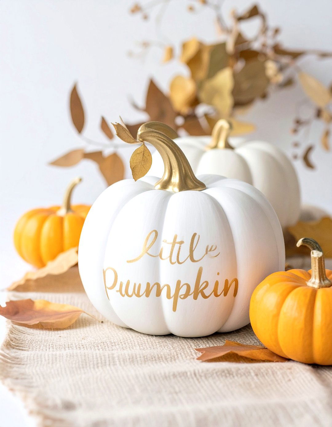 Little Pumpkin Patch - 30 baby shower centerpiece ideas