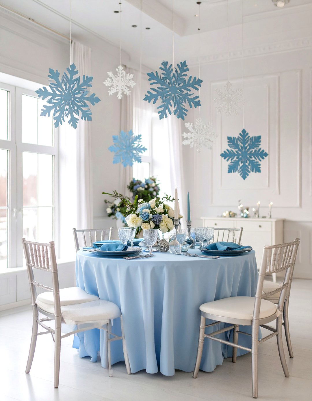 Little Snowflake on the Way Theme - 30 winter baby shower ideas