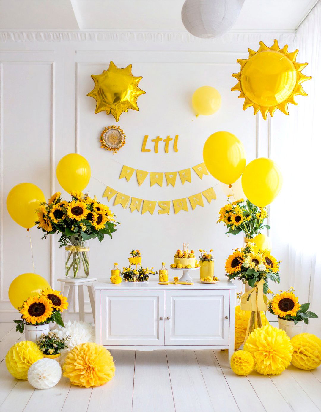 Little Sunshine Baby Shower - 30 cute baby shower ideas