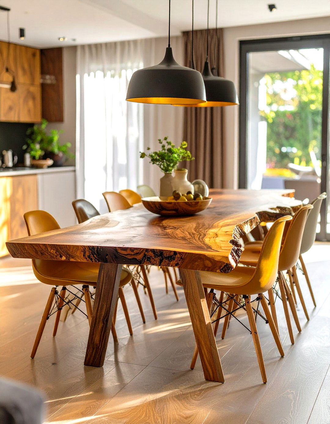 Live Edge Wood Furniture - 30 texture in interior design ideas