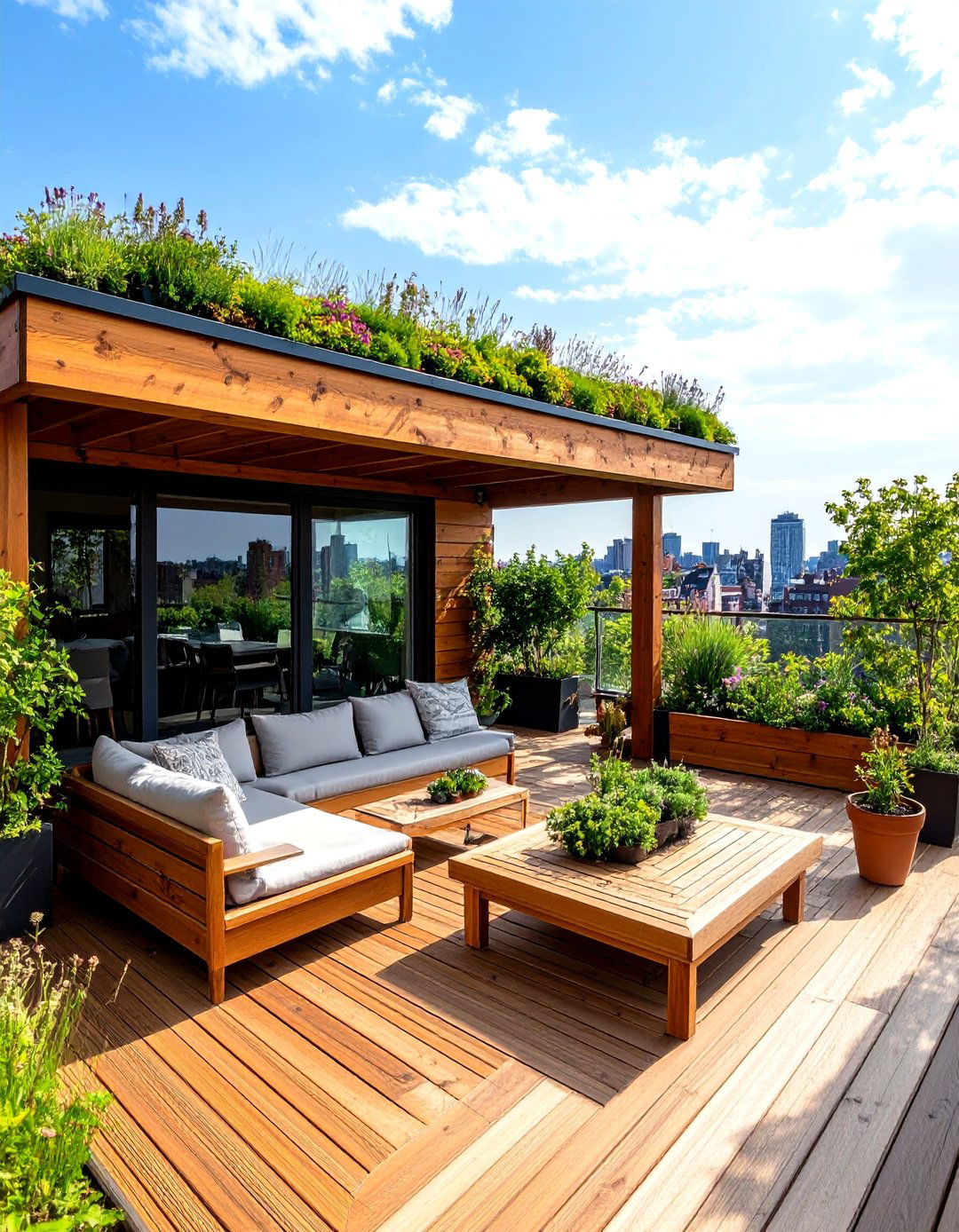 Living Green Patio Roof - 30 patio roof ideas