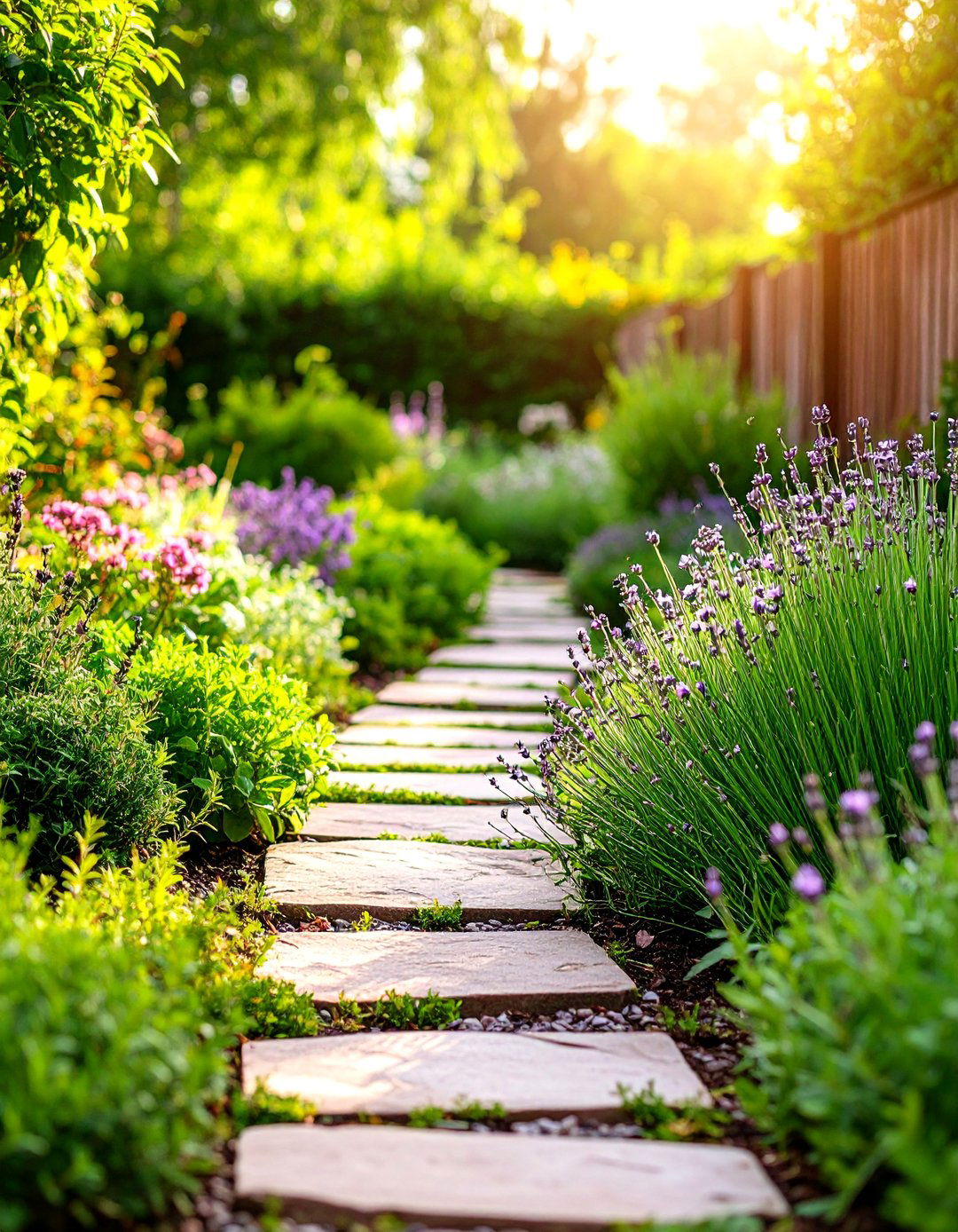 Living Herb Garden Border - 30 landscaping border ideas