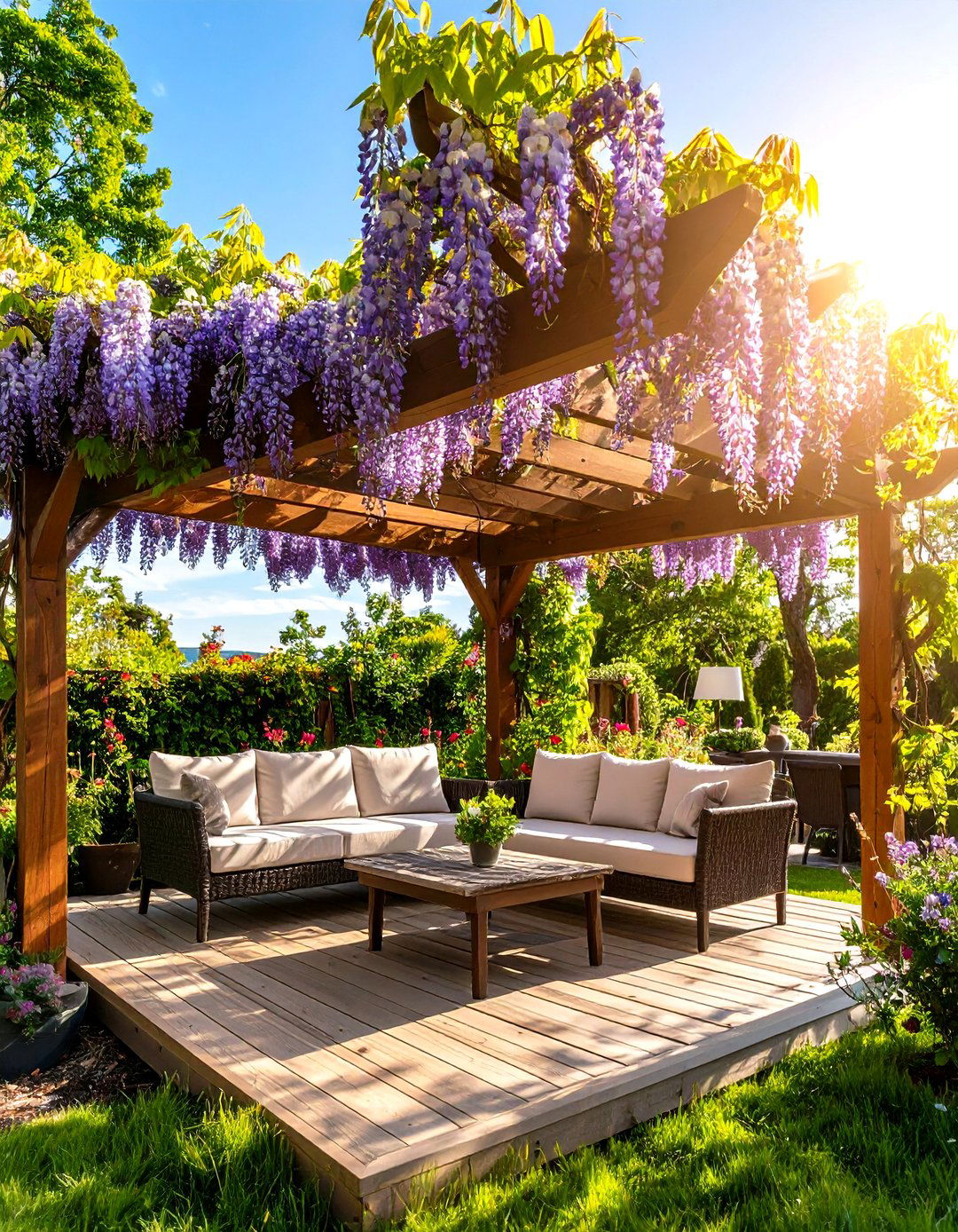 Living Roof Patio Canopy with Vines - 30 patio canopy ideas