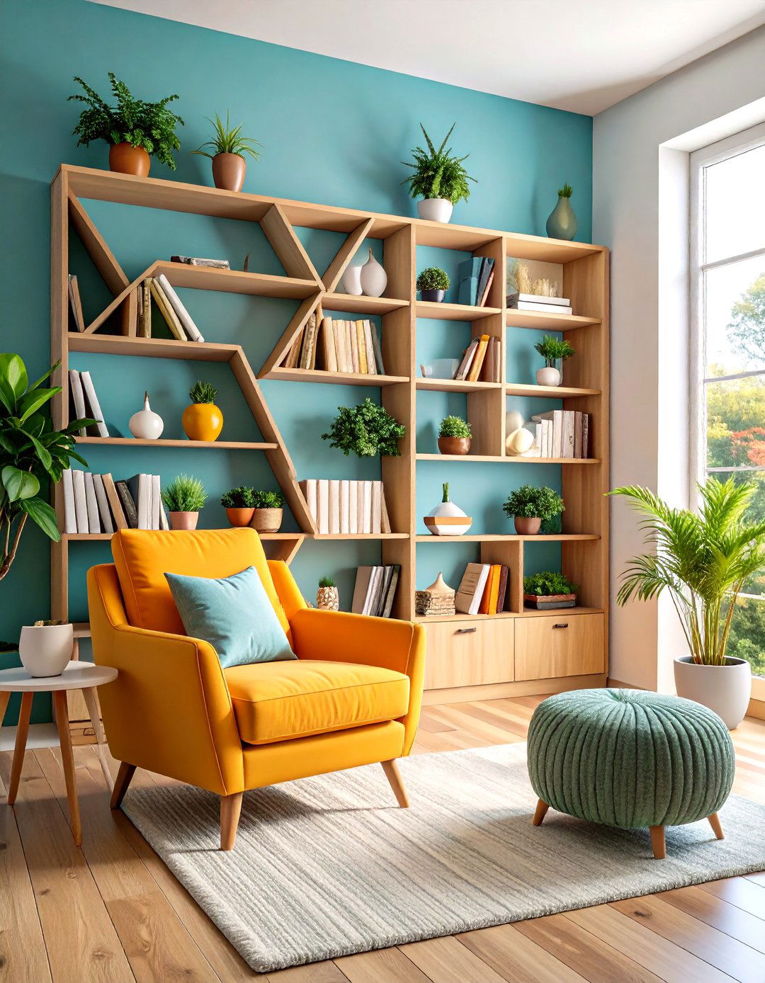 Living Room Corner Shelf Solutions - 30 living room shelf ideas