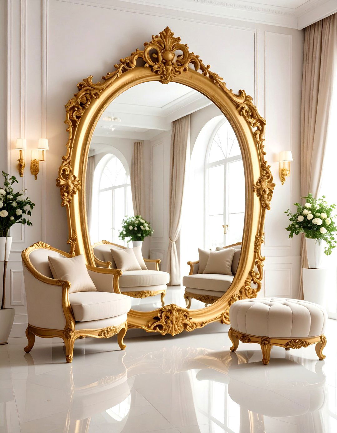 Living Room Large Mirror - 30 living room large wall decor ideas