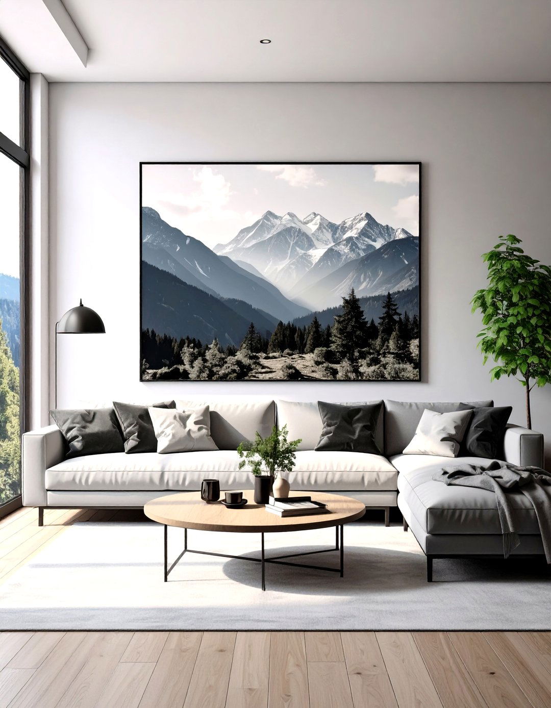 Living Room Large Scale Photography - 30 living room large wall decor ideas