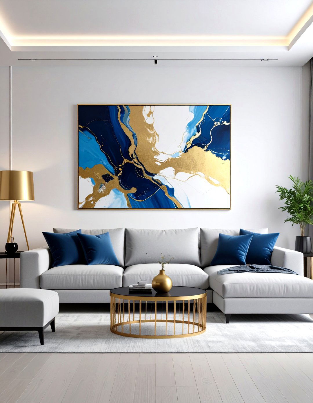 Living Room Oversized Art Piece - 30 living room large wall decor ideas