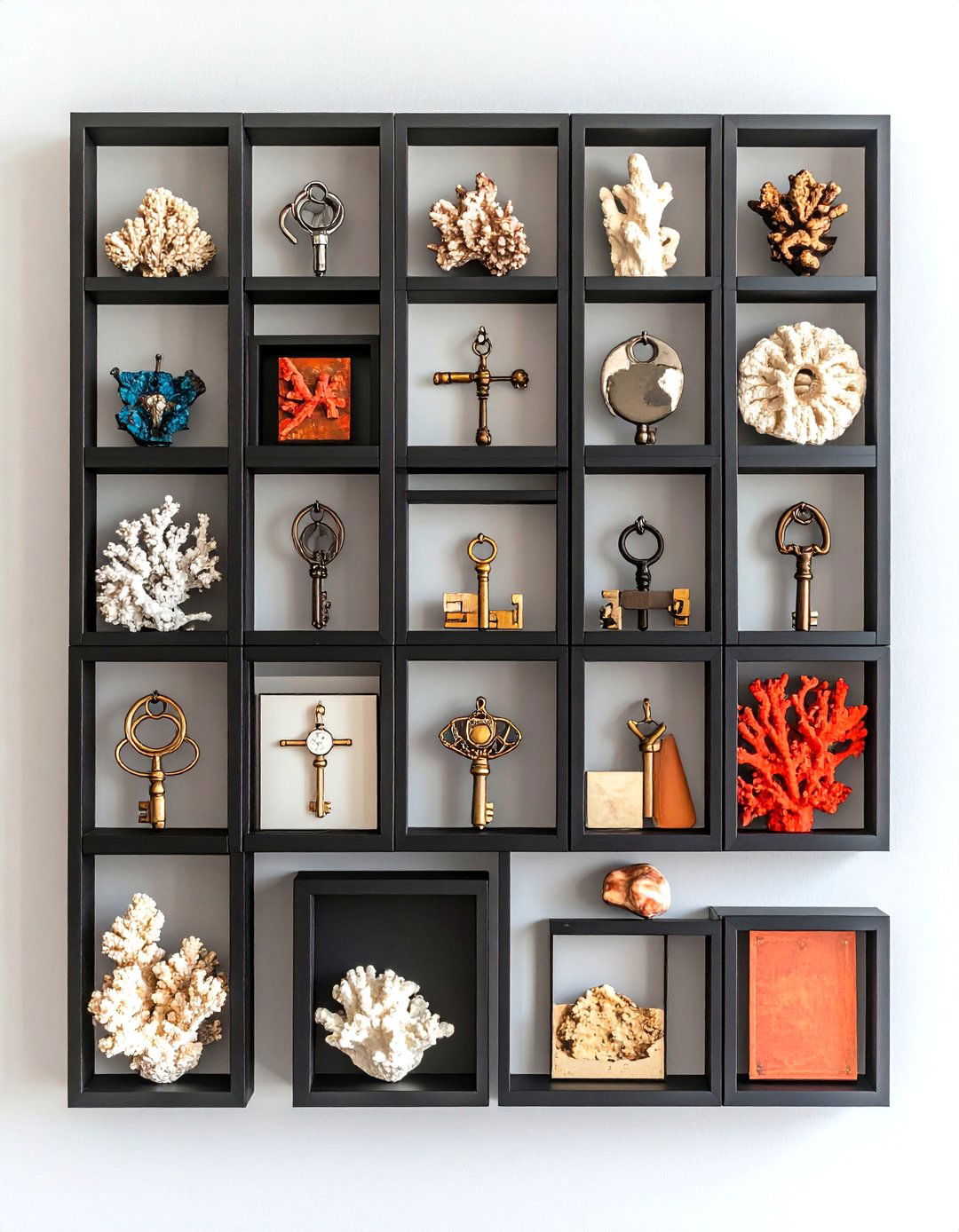 Living Room Shadow Boxes - 30 living room wall decor ideas modern