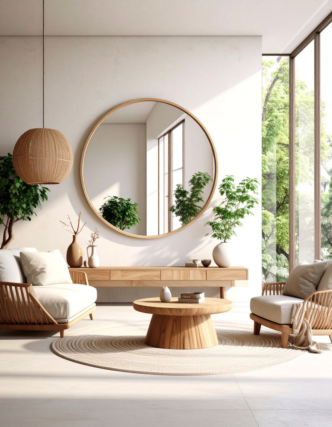 Living Room Wall Mirror - 30 living room wall decor ideas modern