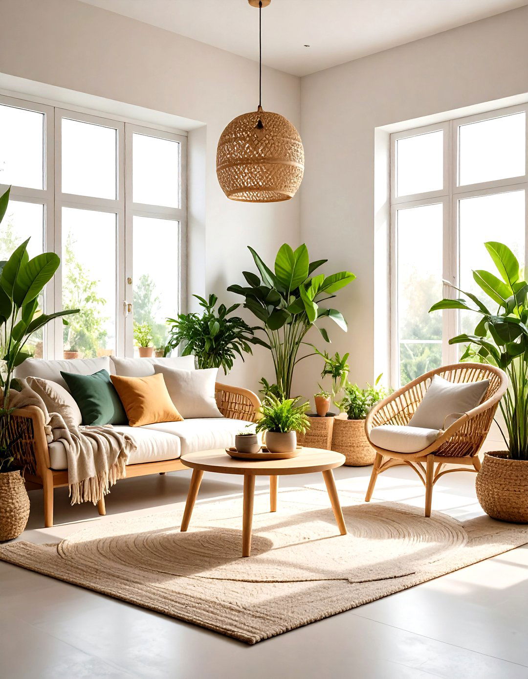 Living Room with a Biophilic Design - 30 popular living room ideas