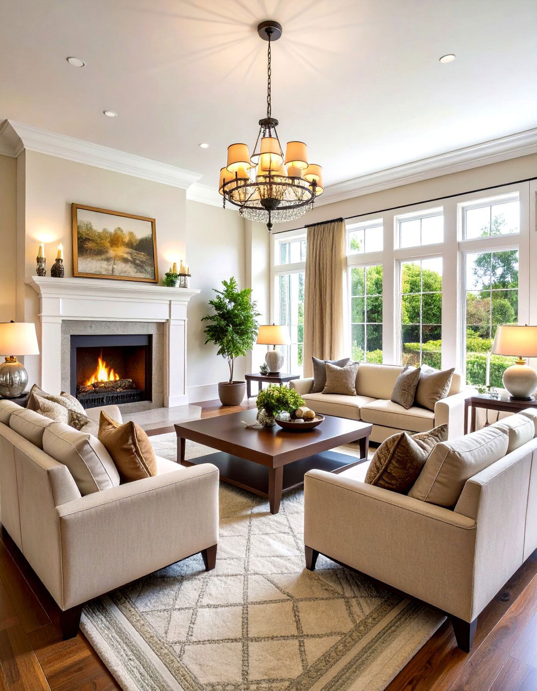 Living Room with a Symmetrical Layout - 30 popular living room ideas