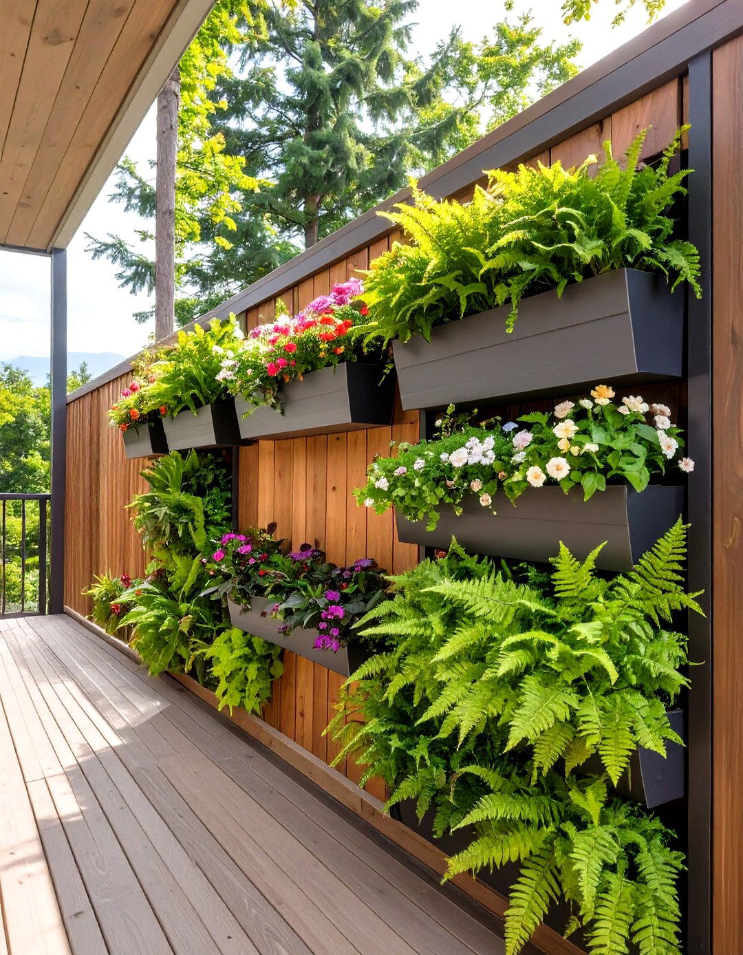 30 Private Deck Fence Ideas for a Secluded Backyard - We Love Home Blog
