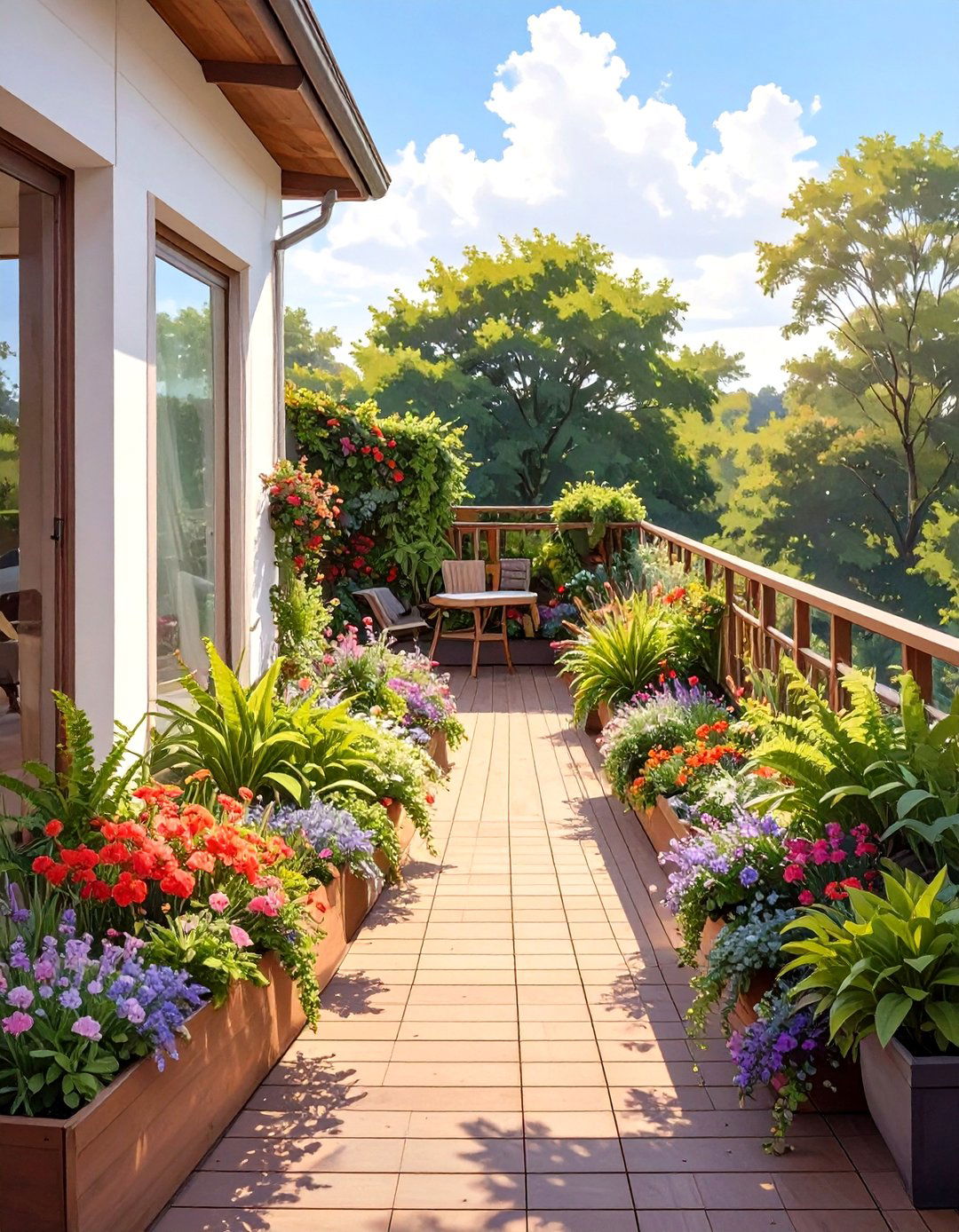 Living Wall Deck Skirting - 30 deck skirting ideas