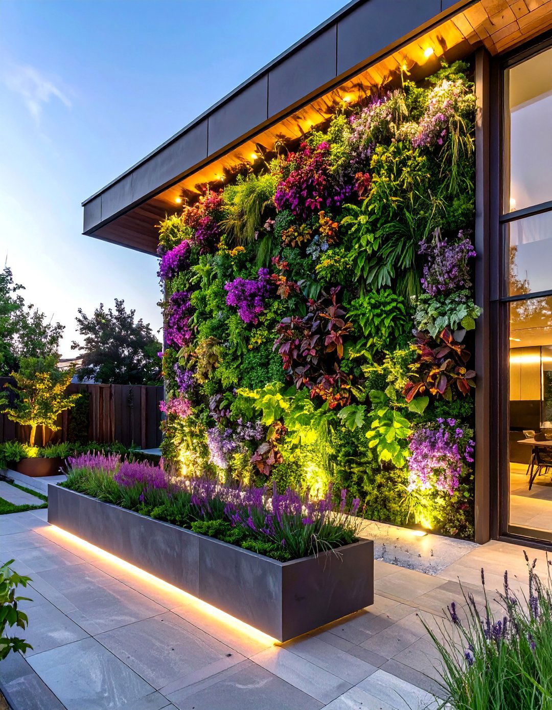 Living Wall Panel Planters - 30 backyard planter ideas