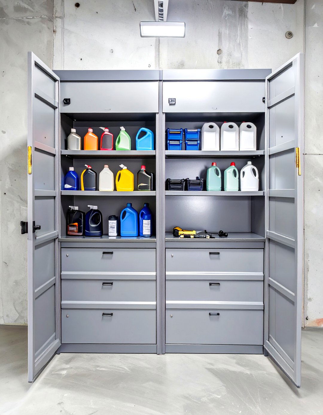 Lockable Garage Storage Cabinets - 30 storage ideas for garage
