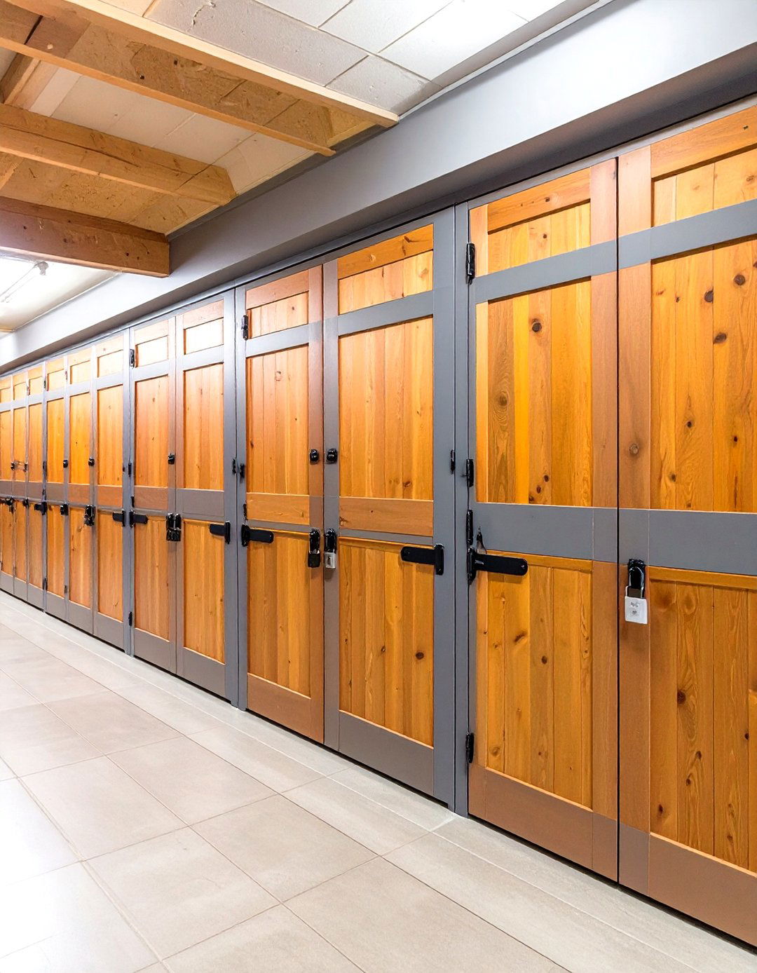 Lockable Wood Garage Cabinets - 30 wood garage storage ideas