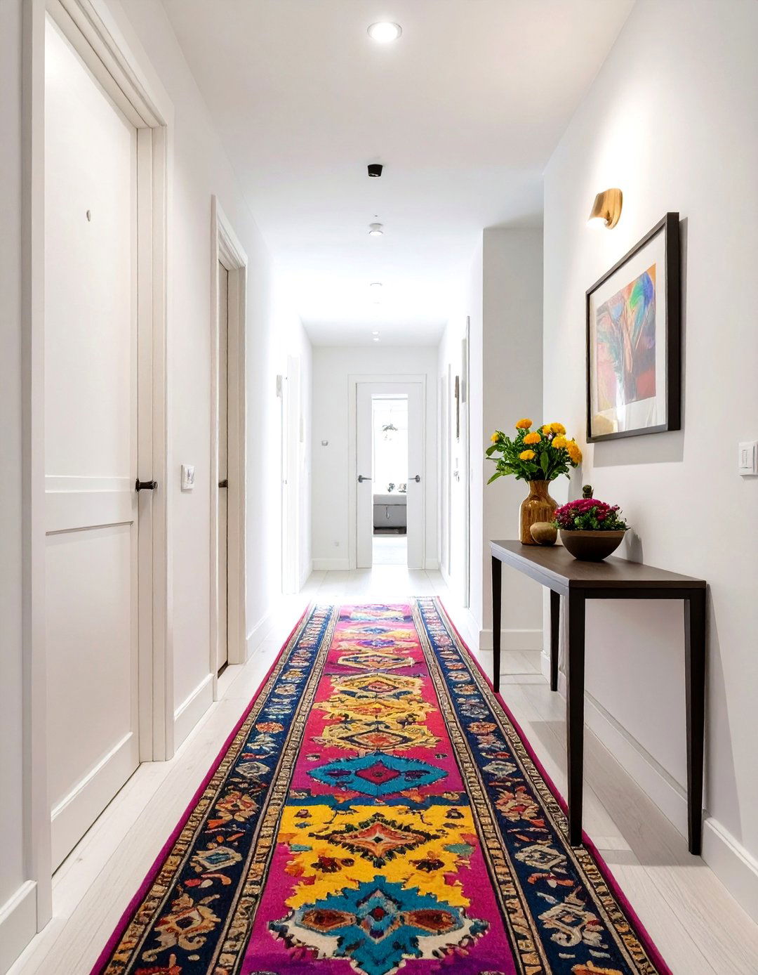 Long Narrow Hallway Solutions - 30 terrace house interior design ideas