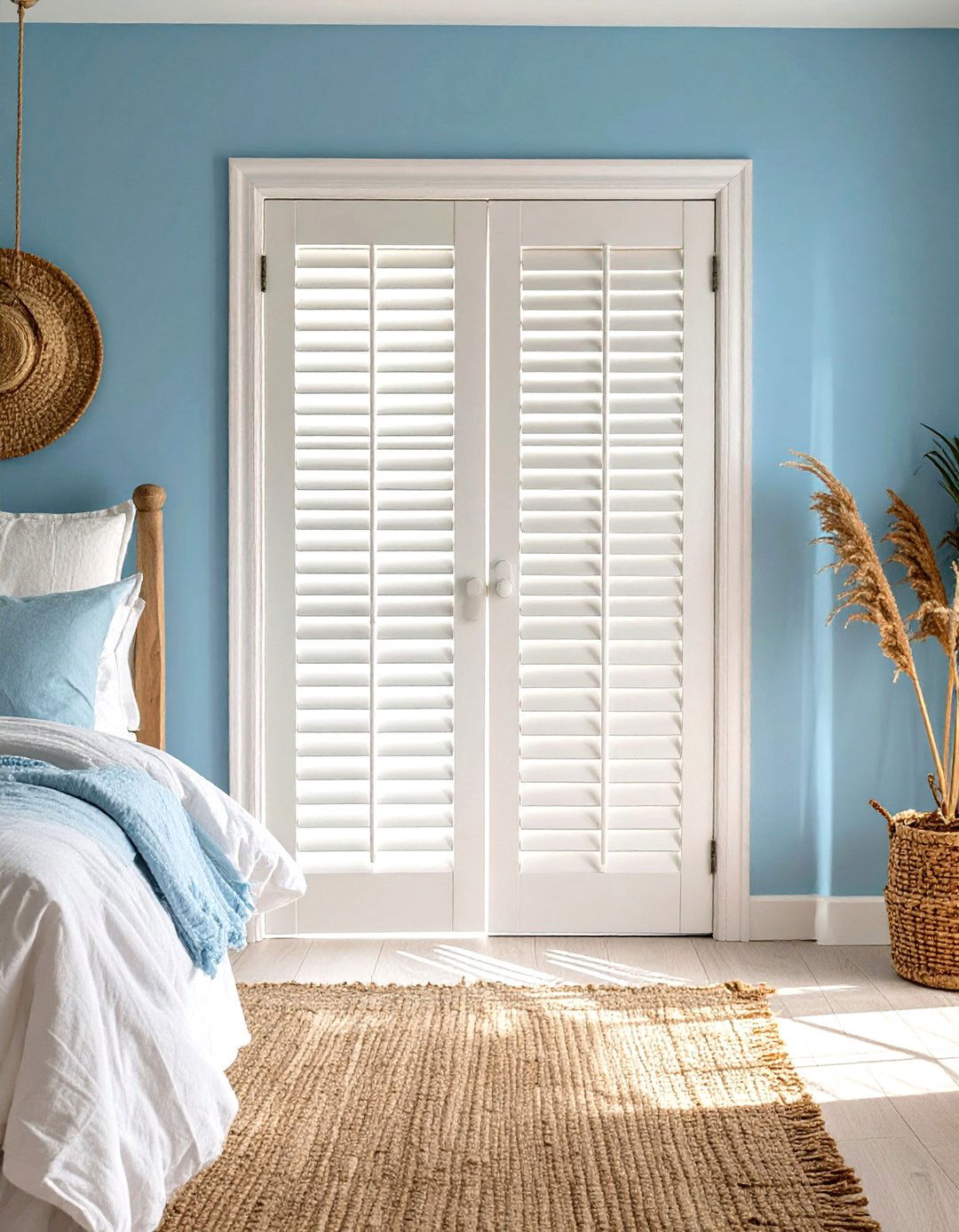 Louvered Bedroom Door - 30 bedroom door ideas