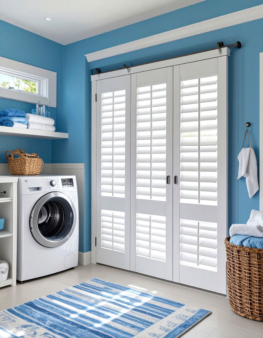 Louvered Closet Doors - 30 small closet door ideas