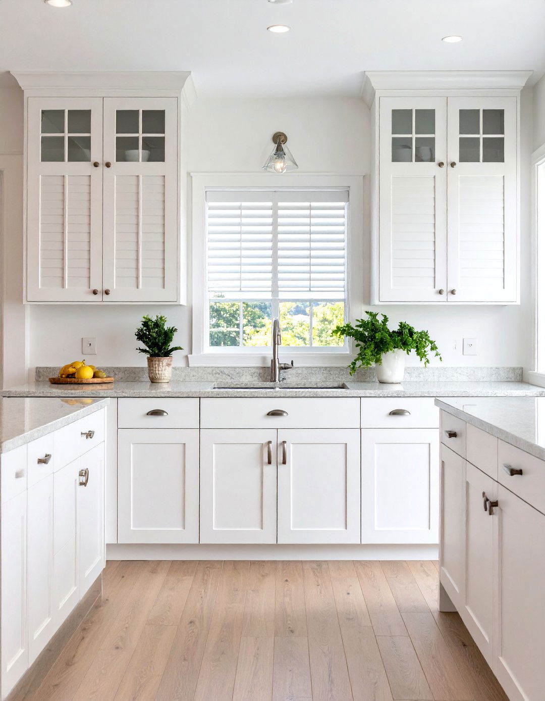 Louvered Kitchen Cabinet Doors - 30 design kitchen cabinets ideas