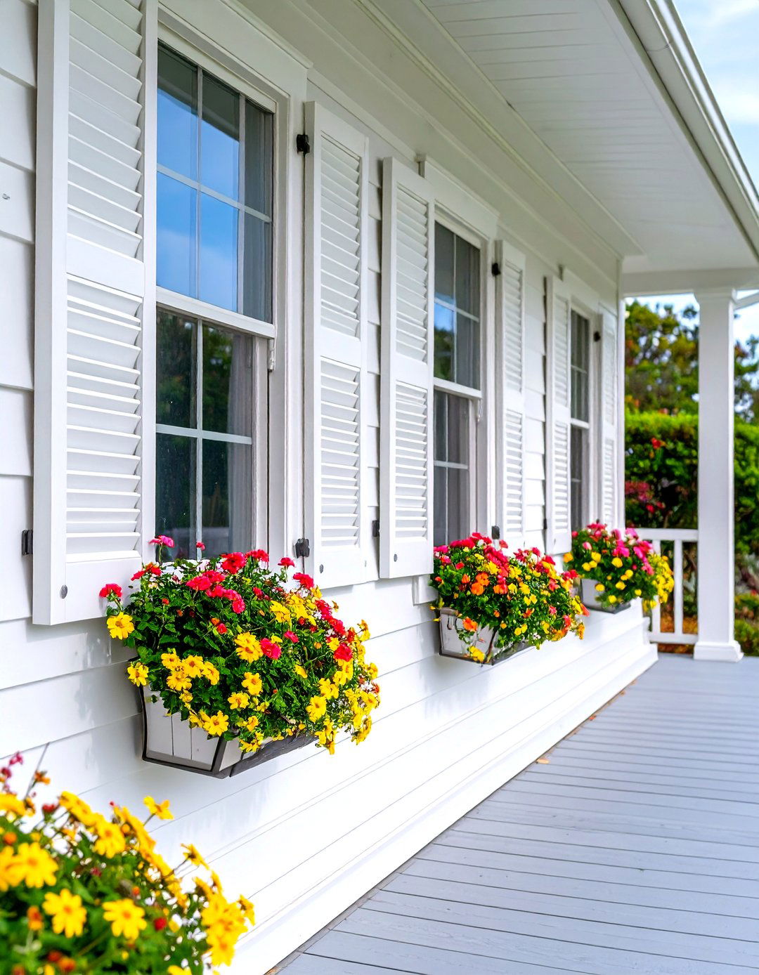 Louvered Porch Skirting - 30 porch skirting ideas
