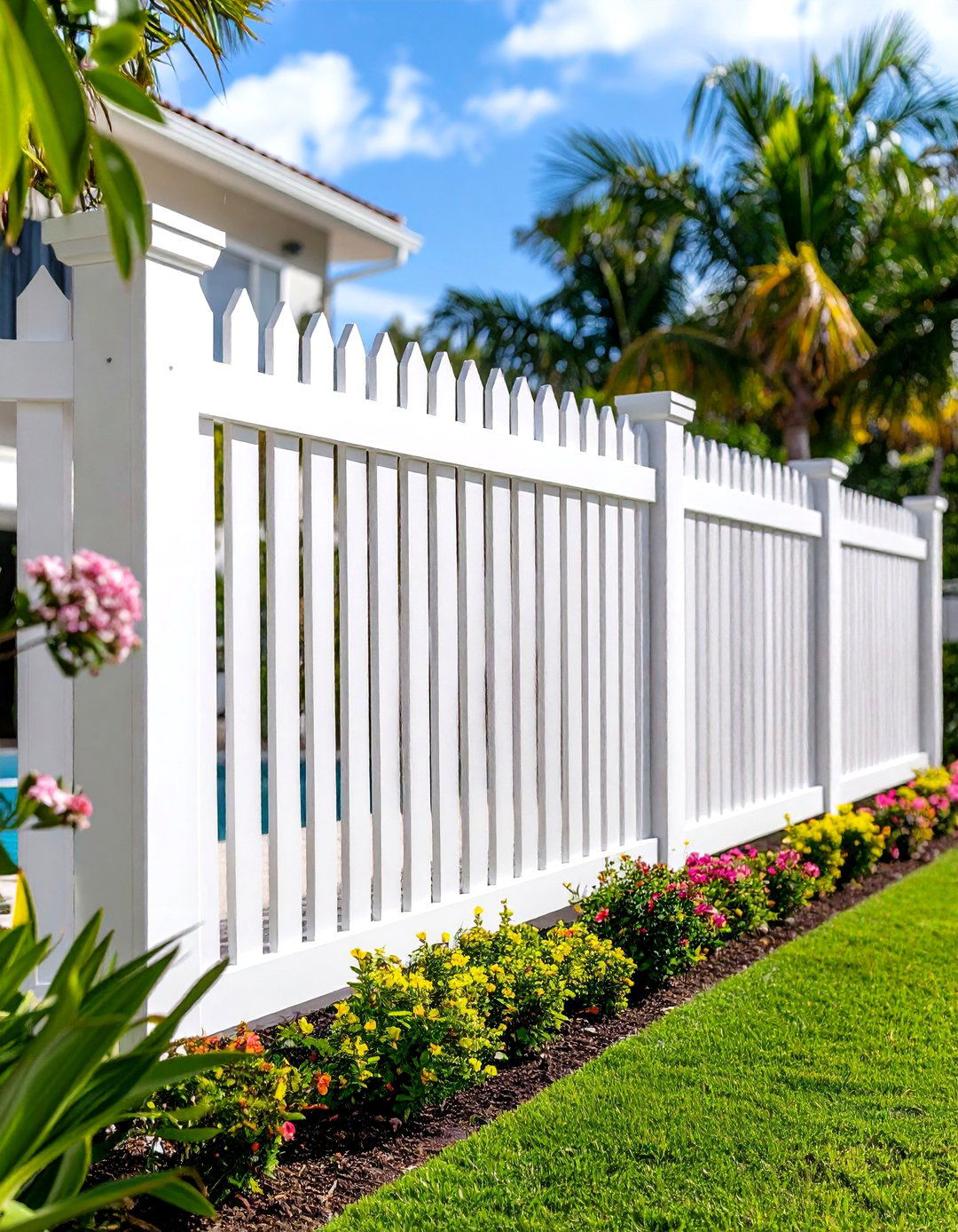 Louvered Privacy Fence - 30 privacy fence ideas for backyard