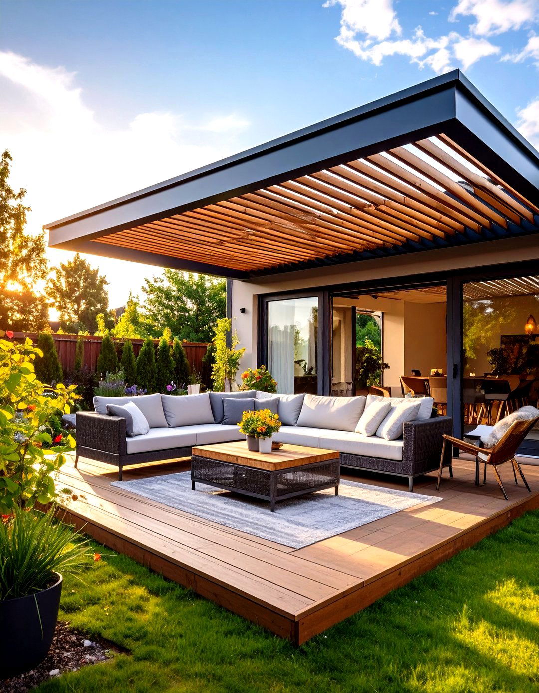 Louvered Roof Patio Enclosure - 30 patio enclosure ideas