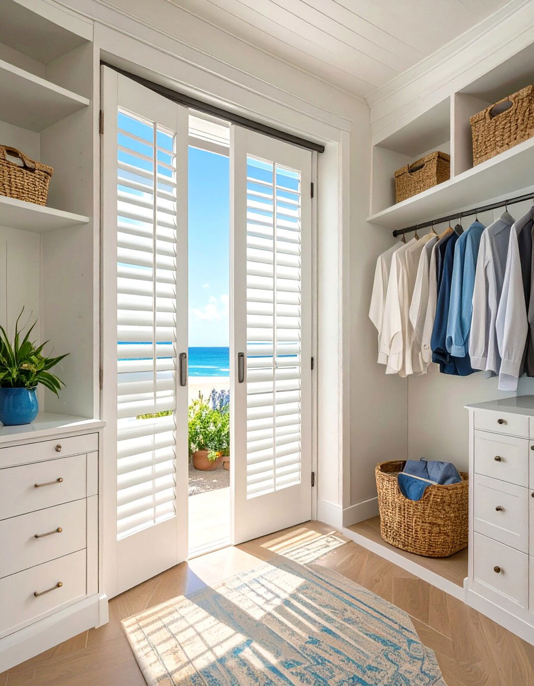 Louvered Wood Sliding Closet Doors - 30 sliding closet door ideas