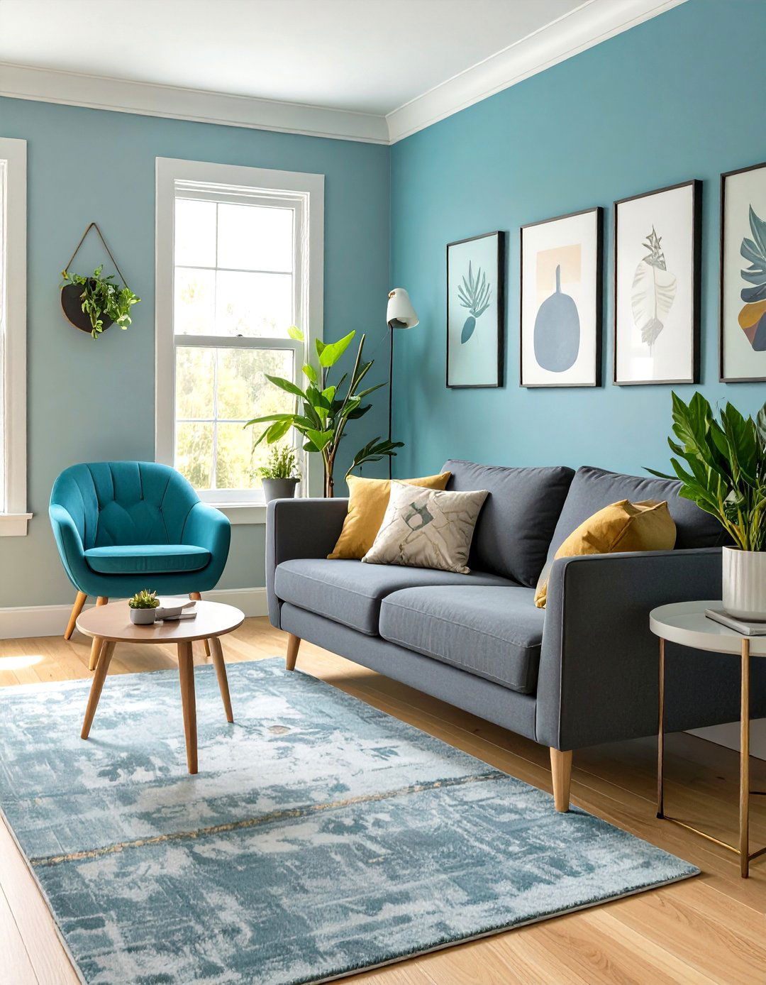 Loveseat Instead of a Full Sized Sofa - 30 small family room ideas