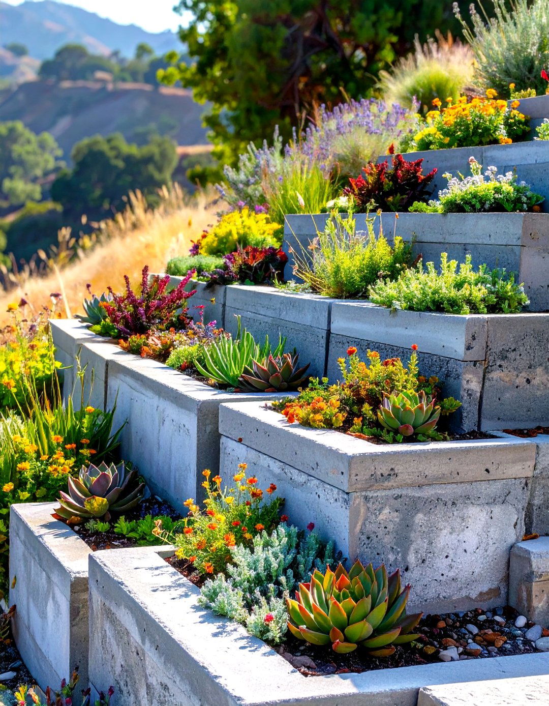 30 Steep Hillside Landscaping Ideas on a Budget - We Love Home Blog
