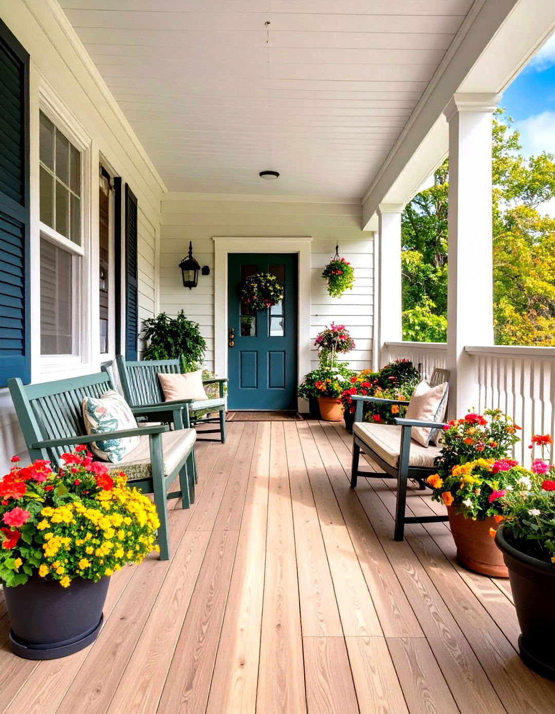 Low Maintenance Vinyl Plank Flooring - 30 front porch flooring ideas