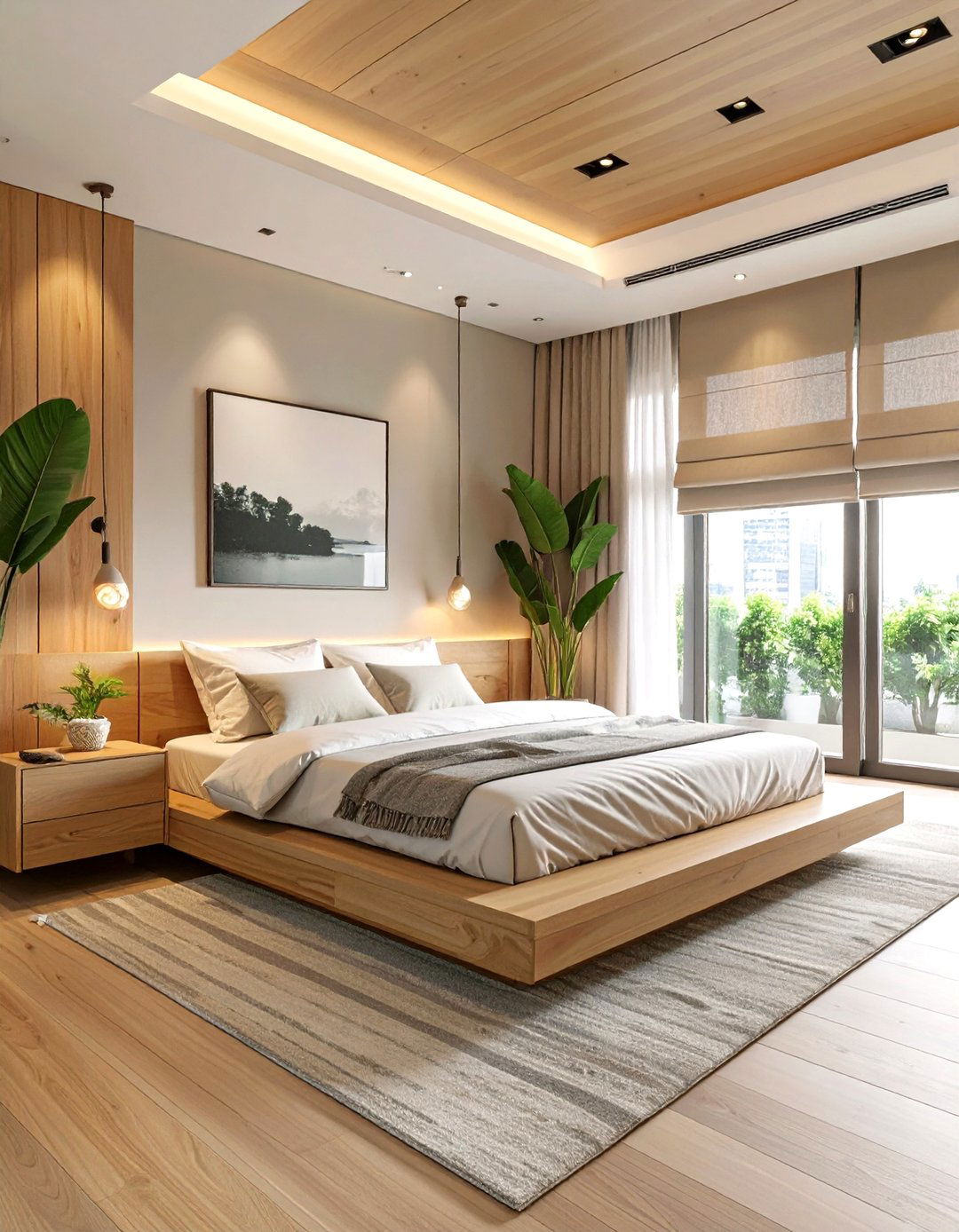Low Profile Furniture to Enhance Space - 30 simple bedroom ideas