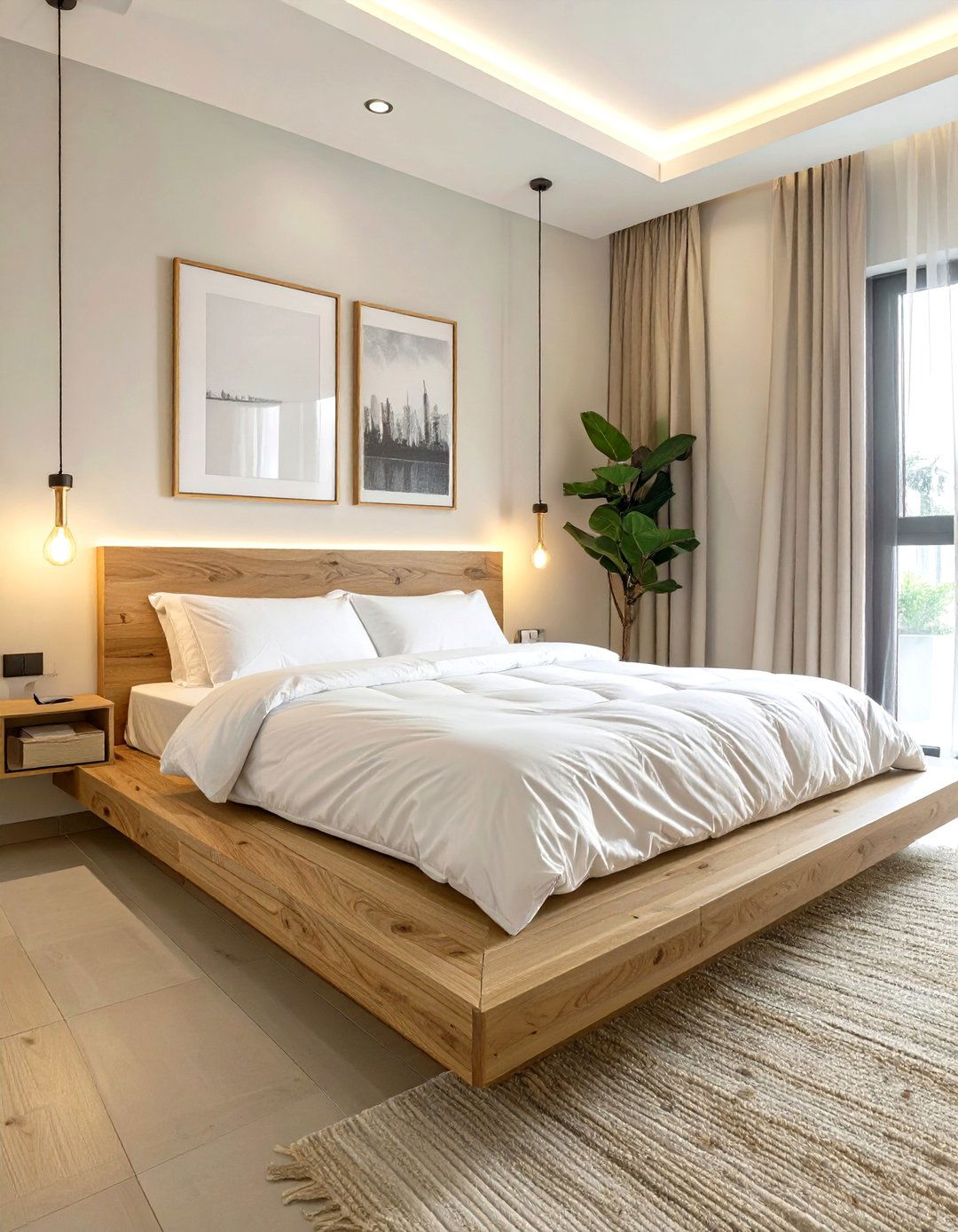 Low Profile Platform Beds - 30 small bedroom furniture ideas