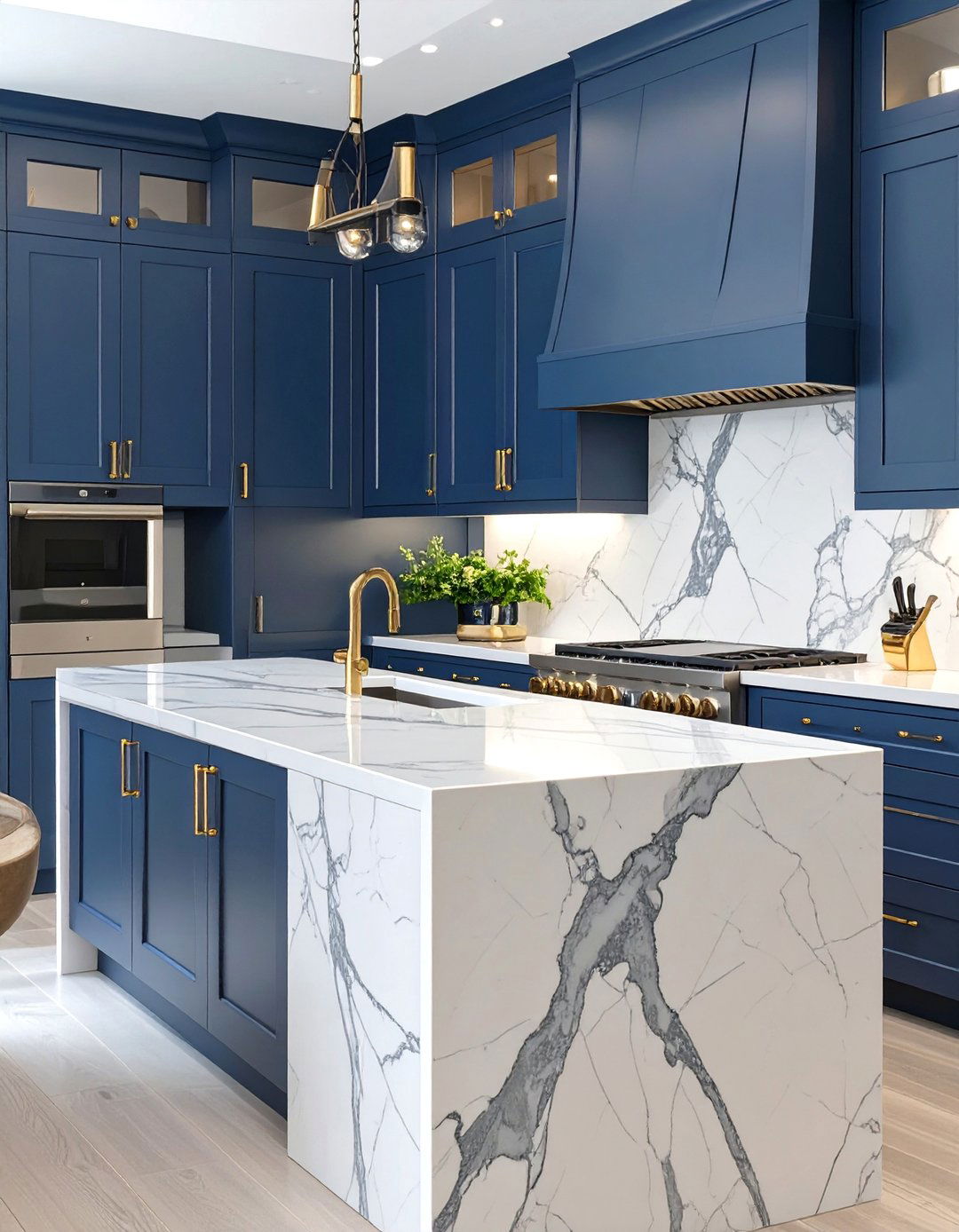 Luxurious Marble Slab Kitchen Backsplash - 30 backsplash kitchen ideas