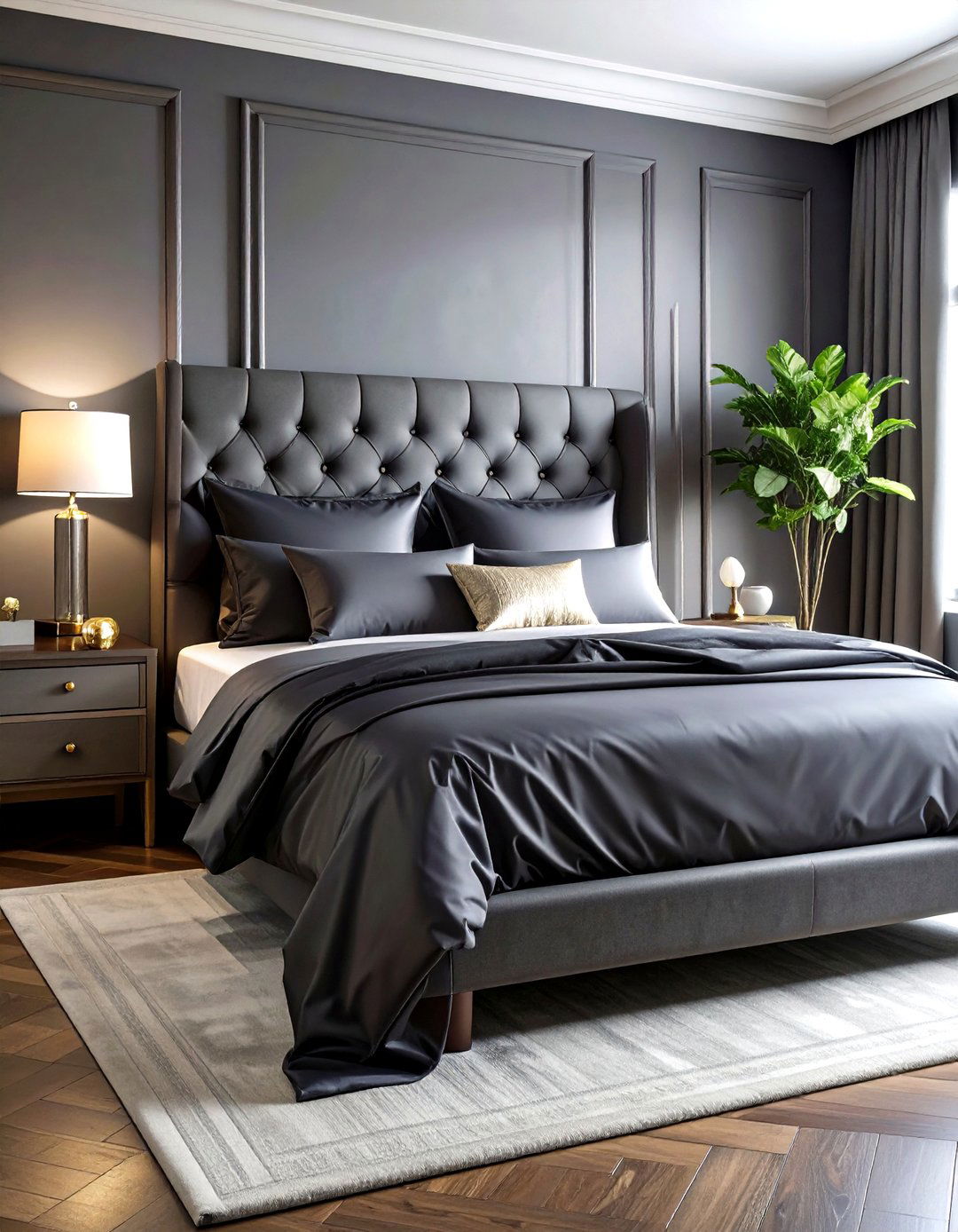 Luxurious Silk or Satin Bedding - 30 romantic bedroom ideas