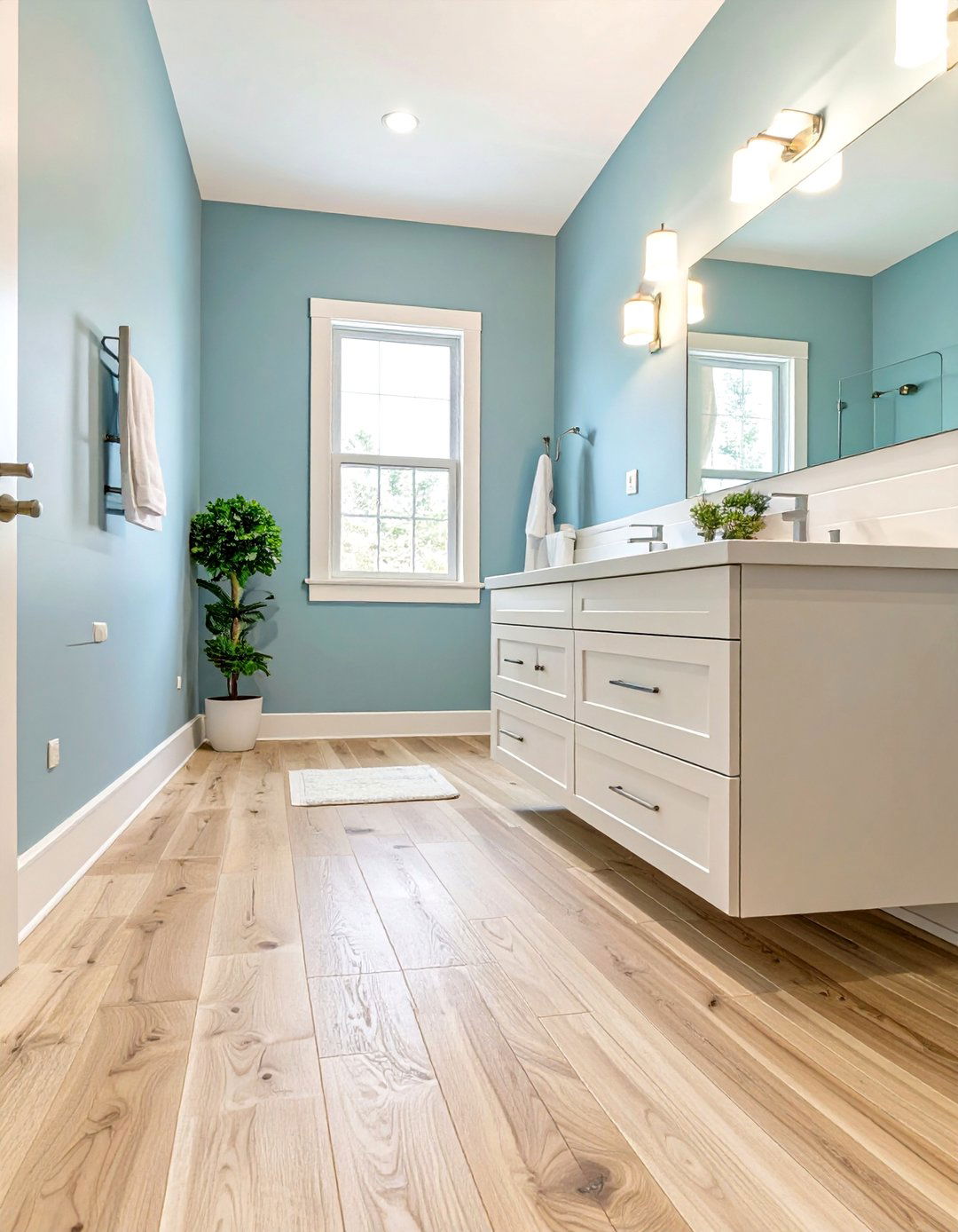 Luxury Vinyl Plank Bathroom Flooring - 30 bathroom flooring ideas