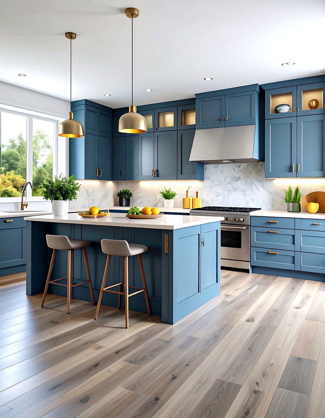 Luxury Vinyl Tile LVT Kitchen Floor - 30 kitchen floors ideas