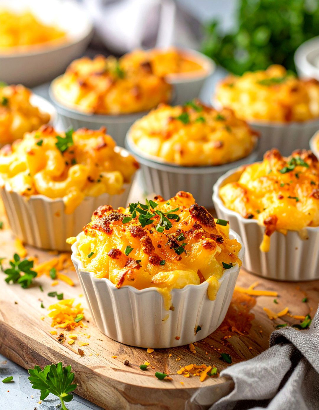 Mac and Cheese Bites - 30 cheap baby shower food ideas