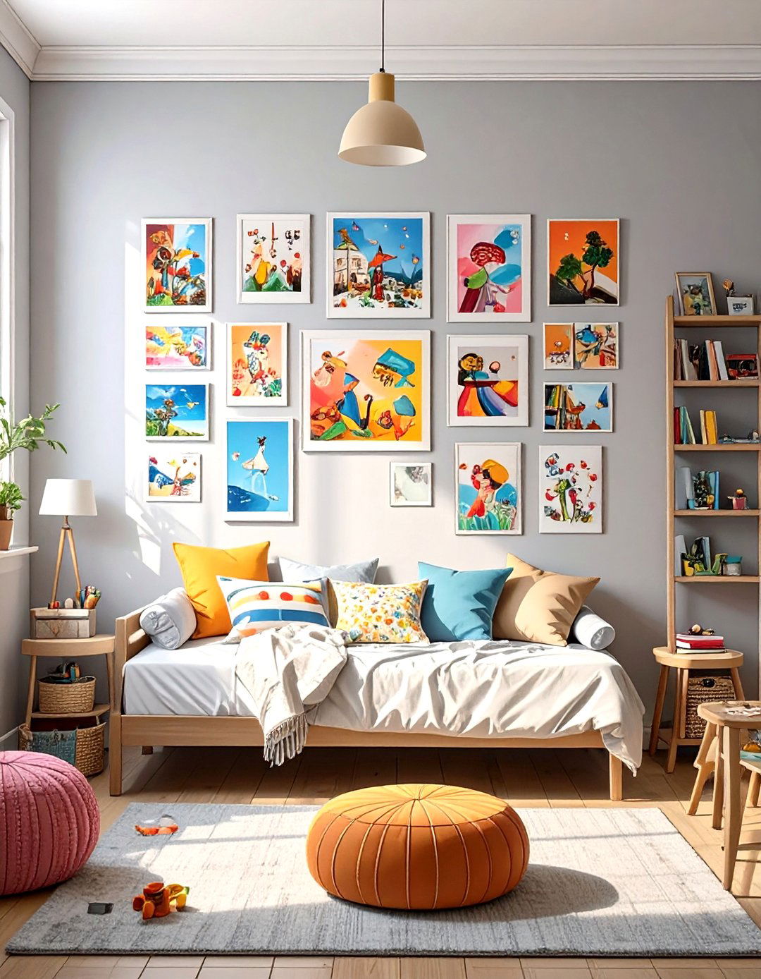 Magnetic Paint Wall for Mementos - 30 tween girl room ideas