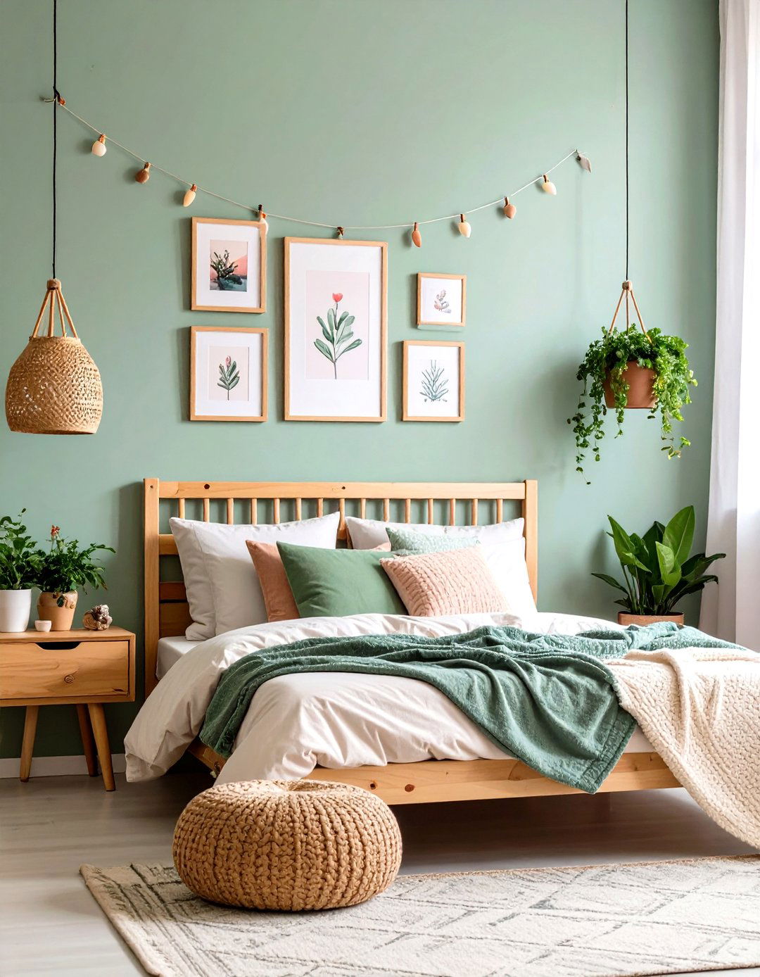 Magnetic Photo Display Wire - 30 room decor ideas for girls