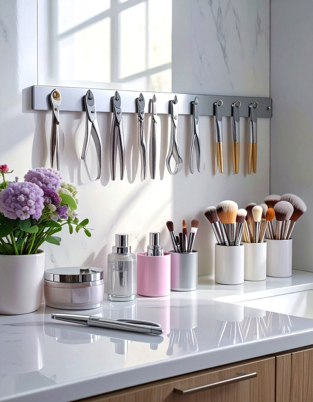 Magnetic Wall Organizer Bathroom - 30 bathroom organizer ideas