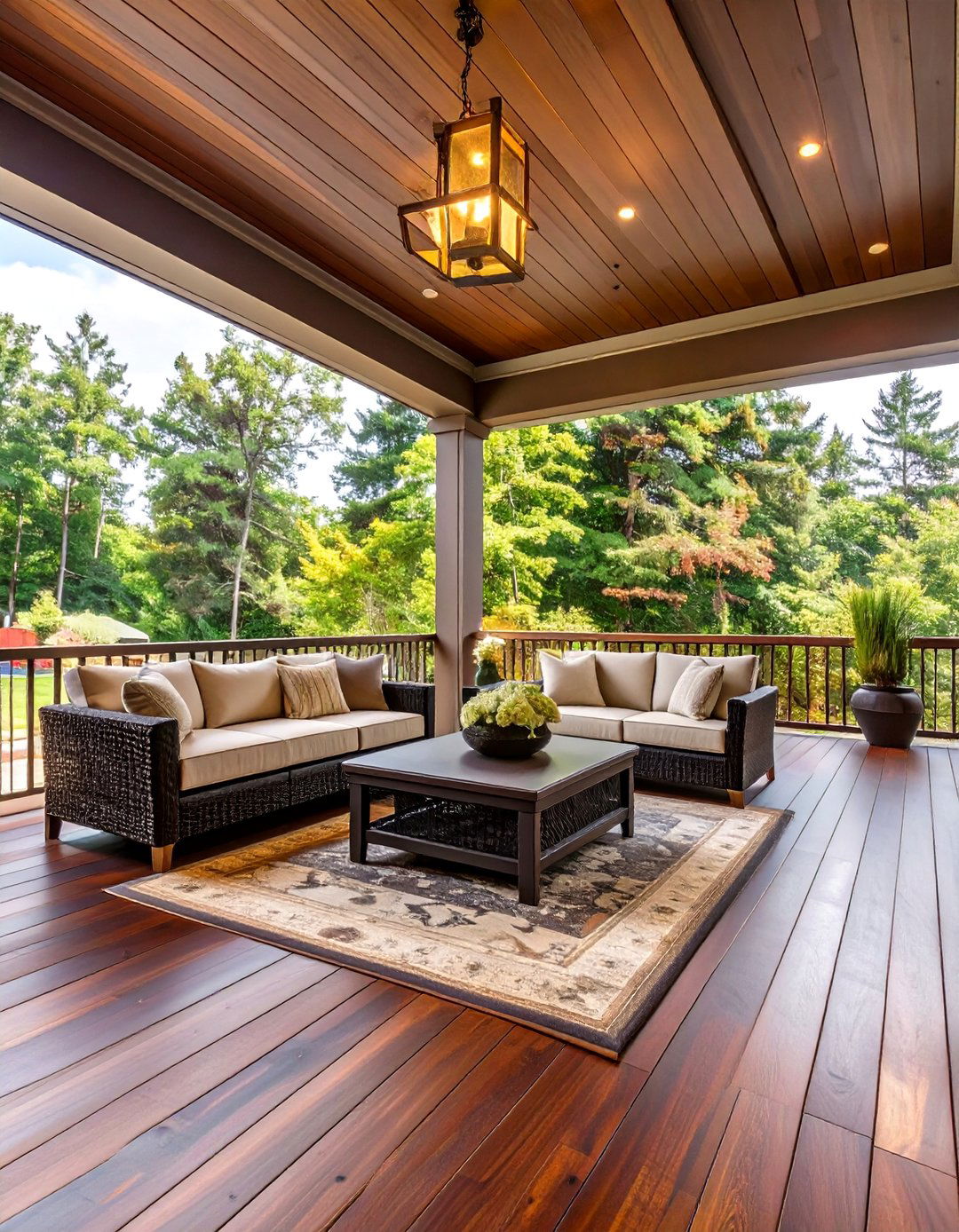 Mahogany Wood Stain Finish - 30 deck color ideas