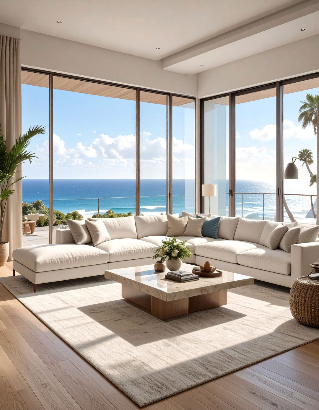 Malibu Modern Organic Den - 30 california design den ideas