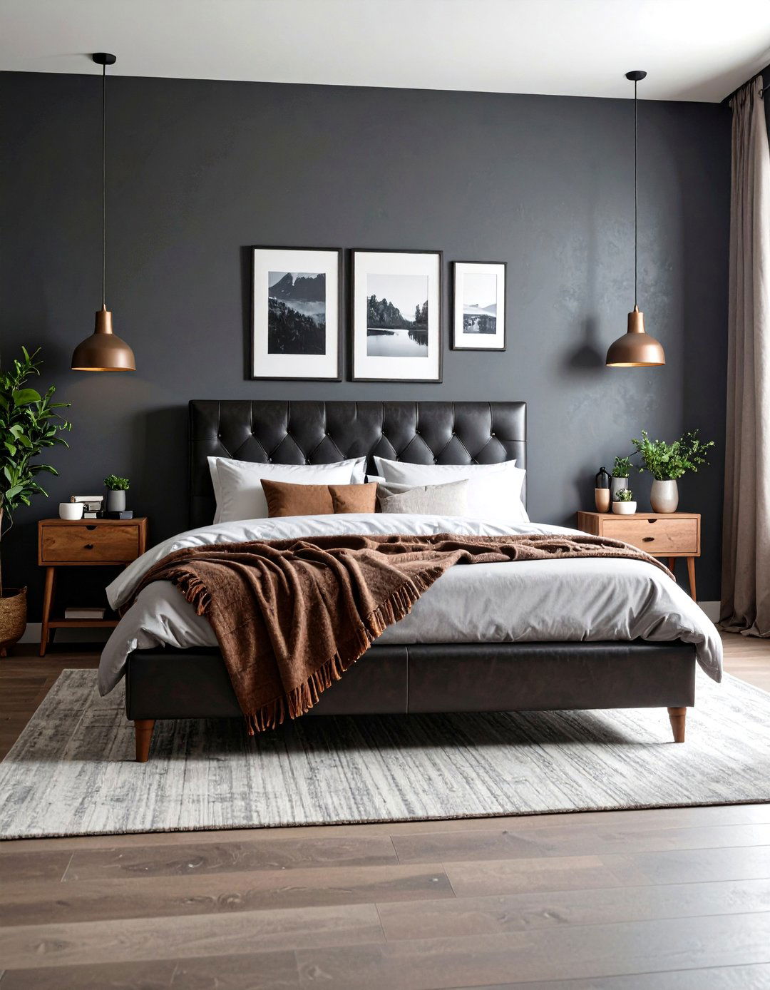Masculine Farmhouse Bedroom Design - 30 farmhouse bedroom decor ideas