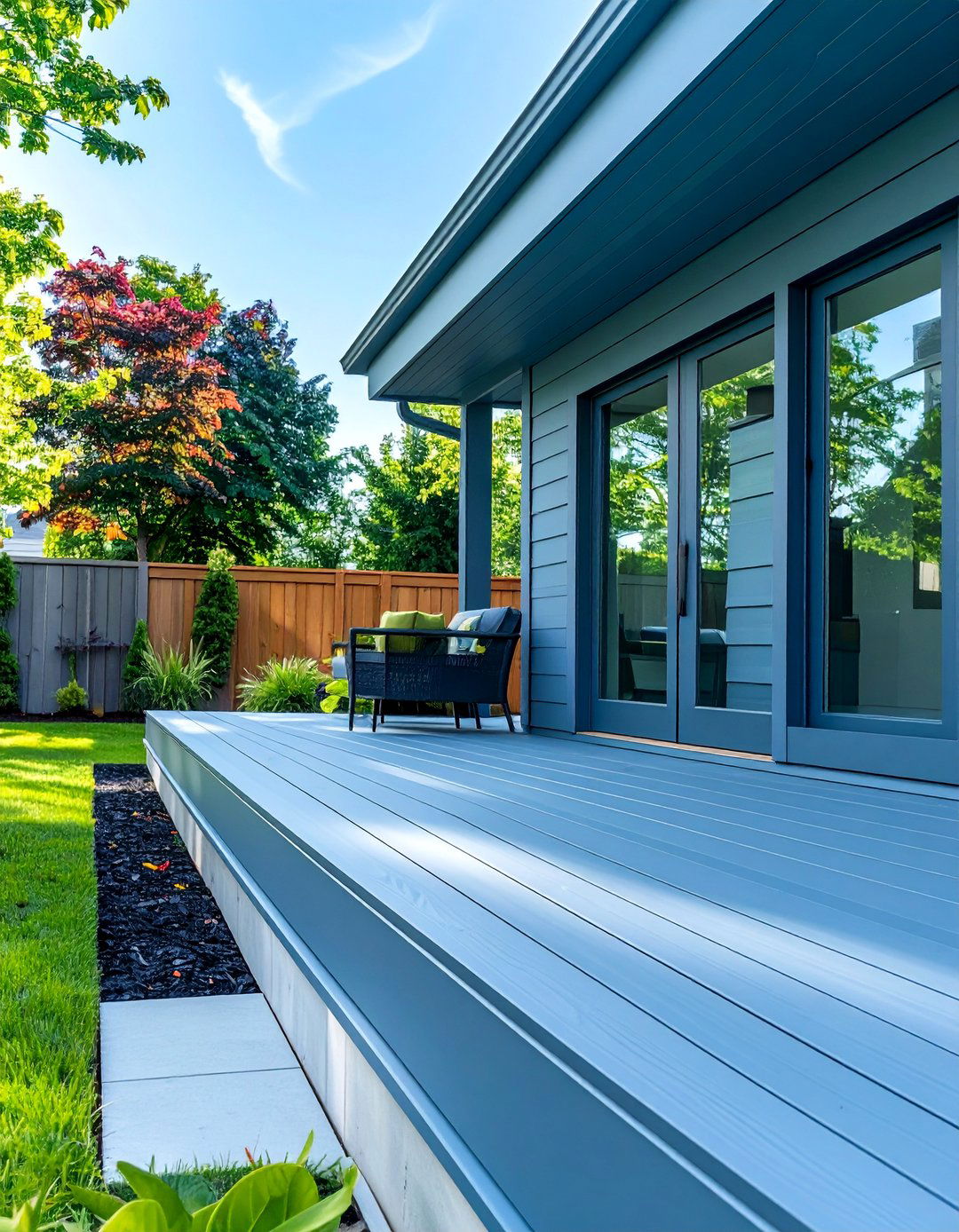 Matching House Siding Fascia - 30 deck fascia ideas