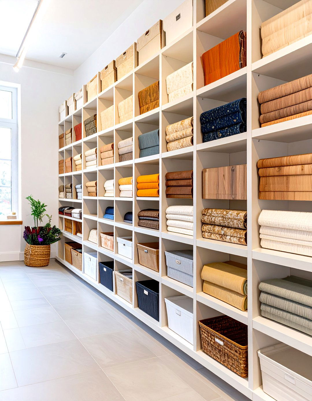 Material Sample Organization System - 30 interior design tools ideas