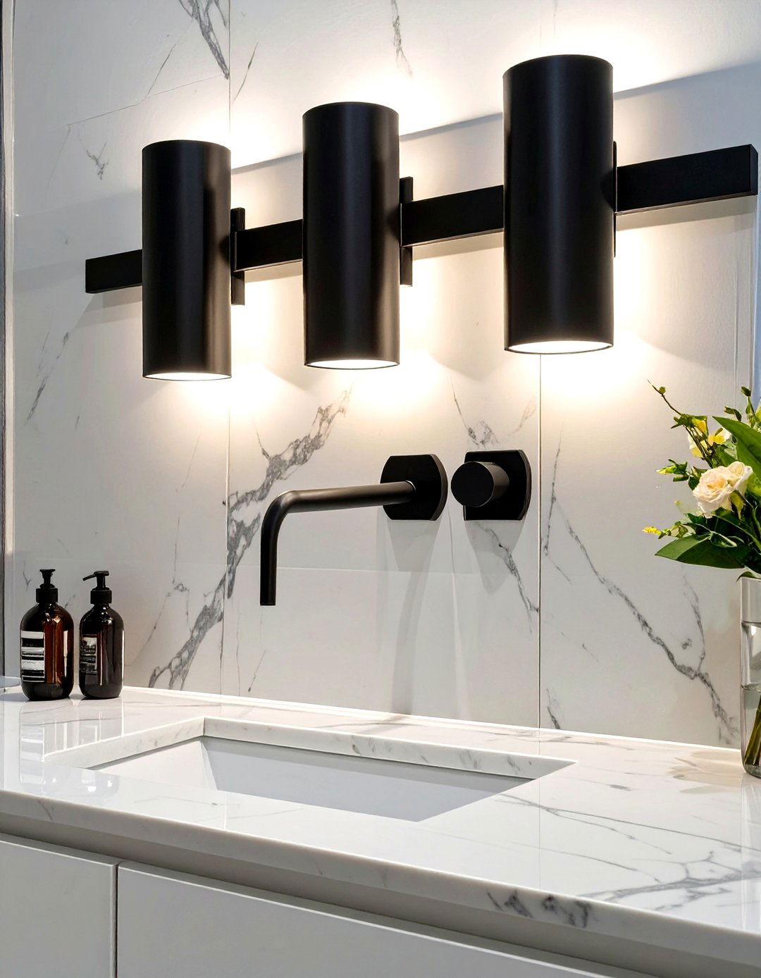 Matte Black Vanity Light Fixtures - 30 vanity lighting ideas