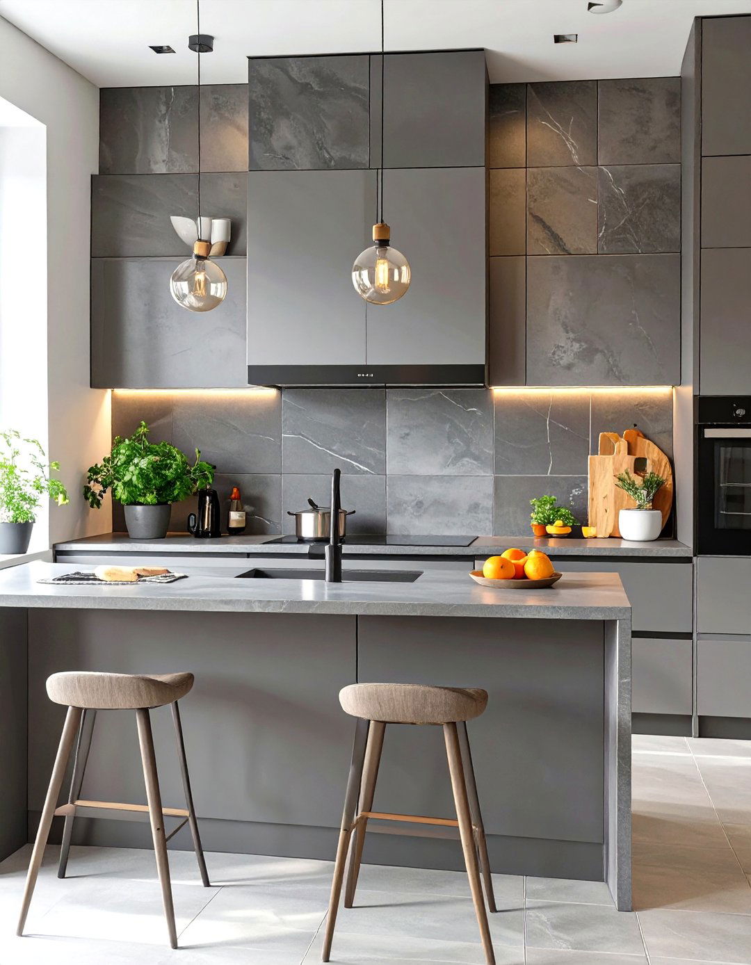 Matte Finish Backsplash - 30 backsplash designs