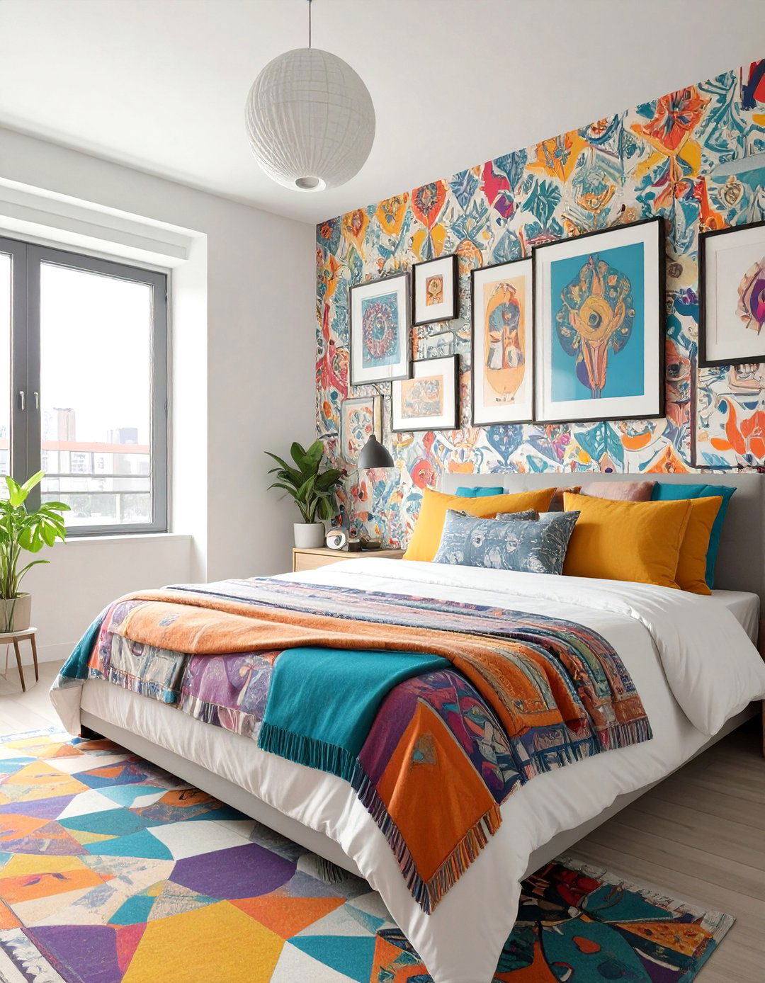 Maximalist Bedroom - 30 apartment bedroom ideas
